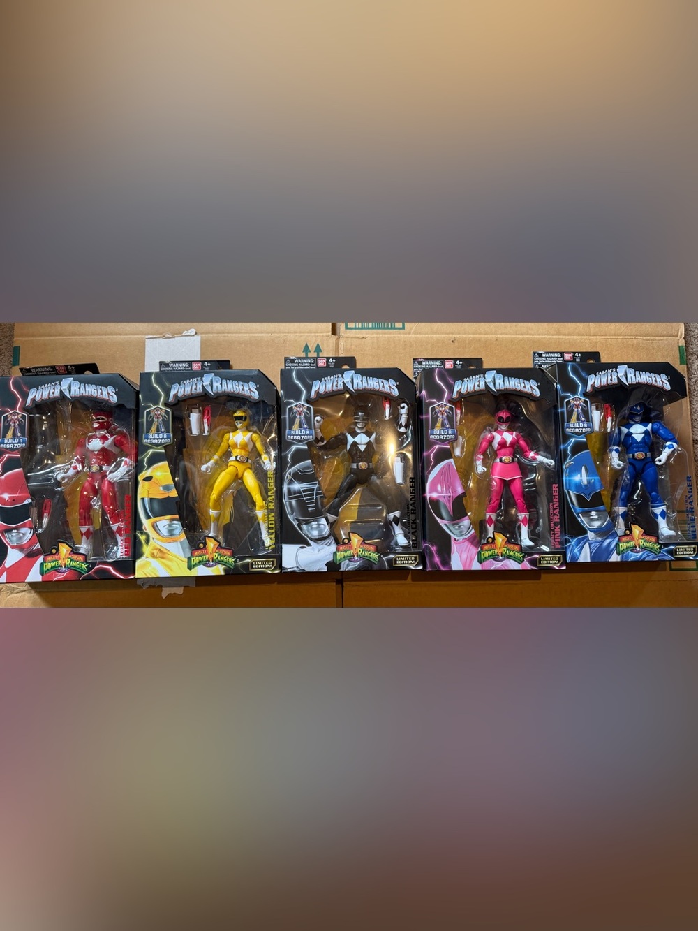 Bandai Power Rangers Legacy Collection -NO MEGAZORD- Read Description